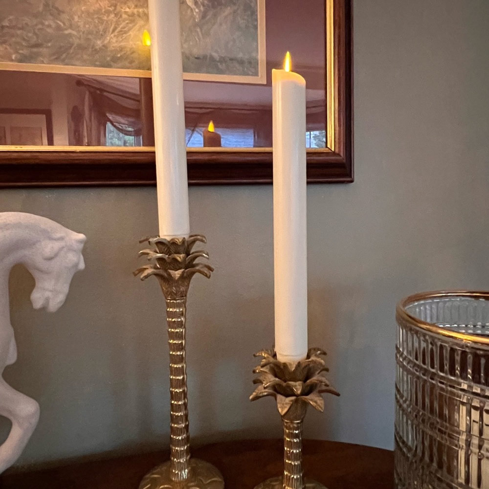 Luxurious Gold Pineapple Candle Holders